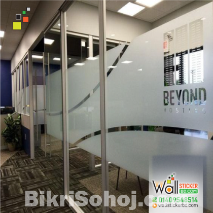 best office glass sticker maker in dhaka bangladesh price